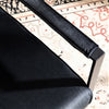 Kriya Accent Lounge Arm Chair with Black Metal Frame | Black Velvet