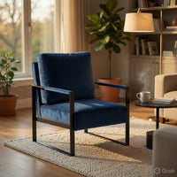 Blue, Brushed Black