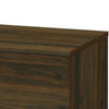 Donna TV Stand Media Console | Shelves and 2 Door Cabinet | Walnut Wood 47"