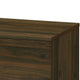 Donna TV Stand Media Console | Shelves and 2 Door Cabinet | Walnut Wood 47"