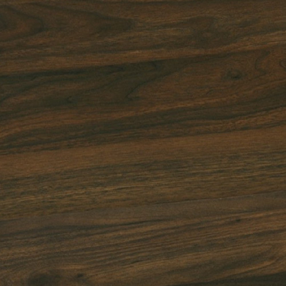 Donna TV Stand Media Console | Shelves and 2 Door Cabinet | Walnut Wood 47"