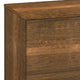 Donna TV Stand Media Console | Shelves and 2 Door Cabinet | Brown Wood 63"