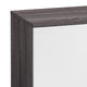 Donna TV Stand Media Console with 2 Door Cabinet | Dark Gray-White Wood 63"