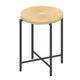 Covey 2Pc Coffee and End Table Set | Radial Pattern | Light Oak Top