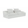 Syra Ergonomic 4-Seater Oversized Sofa with Wide Arms | Ivory Corduroy 91"