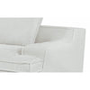 Syra Ergonomic 4-Seater Oversized Sofa with Wide Arms | Ivory Corduroy 91"
