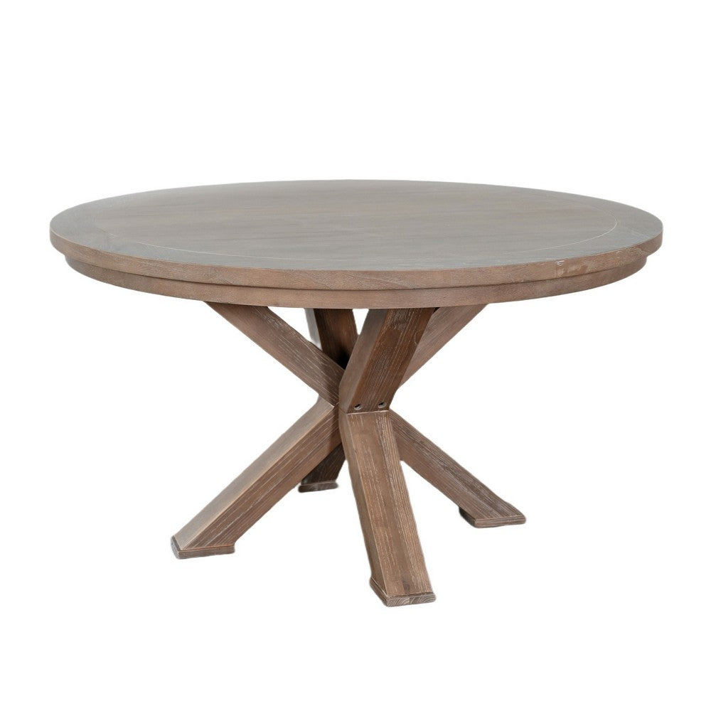 Reversible Poker Dining Table | Cup Holders | Chip Trays | Brown 53" Round