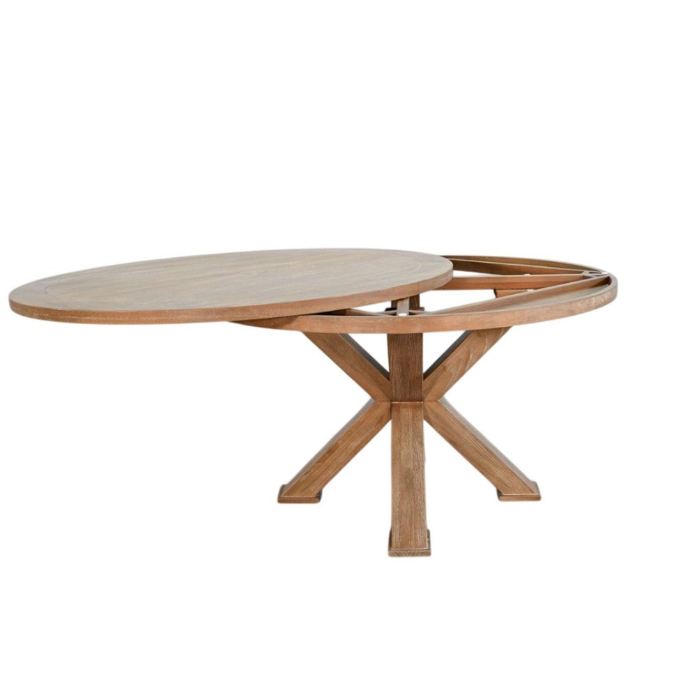 Reversible Poker Dining Table | Cup Holders | Chip Trays | Brown 53" Round
