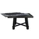 Reversible Poker Dining Table | Storage | Umbra Black Wood 50" Square