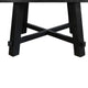 Reversible Poker Dining Table | Storage | Umbra Black Wood 50" Square