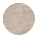 Dining Table | 48" Round Top | Conical Pedestal | Wheat Brown w Gray Wood
