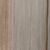 54" Round Counter Table w Storage Cabinet, 2 Drawers | Wheat Brown Wood