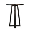Mika Bar Table | Round Top | Criss Cross Base | Umbra Black Wood 32"
