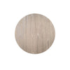 Mika Counter Table | Round Top | Criss Cross Base | Wheat Brown Wood 44"