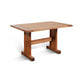 Marv 5pc Dining Table Set | Ladder Back Padded Chairs | Rustic Oak Brown