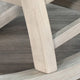 Keza Rocking Chair | Padded Seat | Light Gray Mindi Wood Frame