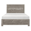 Queen Size Bedroom Set, Gray Finish, Panel Headboard, 3-Piece Set with Bed and Nightstand