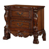 Queen Size Bedroom Set, Wood Design, Brown Finish, 5-Piece Set with Bed, 2 Nightstands, Dresser and Mirror