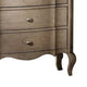 Queen Size Bedroom Set, Brown Finish, Storage Bed with Drawers, 2-Piece Set with Bed and Nightstand