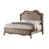 Queen Size Bedroom Set, Brown Finish, Storage Bed with Drawers, 3-Piece Set with Bed and Two Nightstands