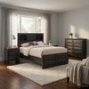 Queen Size Bedroom Set, Gray Finish, Storage Bed with Drawers, 4-Piece Set with Bed, 2 Nightstands and Dresser