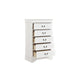 Full Size Bedroom Set, Traditional Carved Wood Design, White Finish, 4-Piece Set with Bed, Nightstands and Dresser