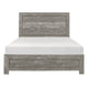 King Bedroom Set, Farmhouse Style, Gray, 5 Piece Set with 2 Nightstands, Dresser, and Chest