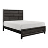 Queen Bedroom Set, Drawer Storage, Gray, 5 Piece Set with 2 Nightstands, Dresser, and Mirror