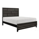 Queen Bedroom Set, Drawer Storage, Gray, 3 Piece Set with 2 Nightstands