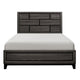 Queen Bedroom Set, Drawer Storage, Gray, 3 Piece Set with 2 Nightstands