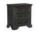 Queen Bedroom Set, Drawer Storage, Gray, 3 Piece Set with 2 Nightstands