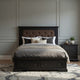 Queen Bedroom Set, Drawer Storage, Gray, 2 Piece Set with Nightstand