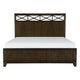 Queen Bedroom Set, Drawer Storage, Brown, 3 Piece Set with 2 Nightstands