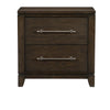 Queen Bedroom Set, Drawer Storage, Brown, 3 Piece Set with 2 Nightstands
