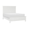Queen Bedroom Set, Drawer Storage, White, 2 Piece Set with Nightstand