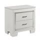 Full Bedroom Set, Drawer Storage, White, 3 Piece Set with Nightstand and Dresser