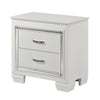 Full Bedroom Set, Drawer Storage, White, 3 Piece Set with Nightstand and Dresser