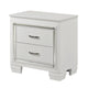 Full Bedroom Set, Drawer Storage, White, 3 Piece Set with Nightstand and Dresser