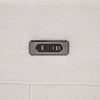 Kenie Power Reclining Sofa with Dual USB Ports | Ivory Chenille Fabric