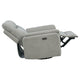 Asley Swivel Power Glider Recliner Chair with USB Ports | Ivory Fabric