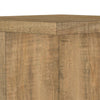 Chet Square End Table with Open Cube Base | Distressed Mango Wood 24"