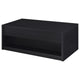 Knax Lift-Top Coffee Table with Hidden Storage & Drawers | Black Wood