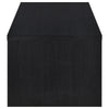 Knax Lift-Top Coffee Table with Hidden Storage & Drawers | Black Wood