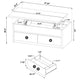 Knax Lift-Top Coffee Table with Hidden Storage & Drawers | Black Wood