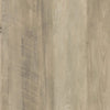 Darla Square Coffee Table with Block Style Base | Brown Wood 36"