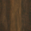 Darla Square Side-End Table with Block Style Base | Brown Wood 24"