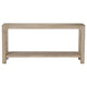 Pira Console Table with Open Shelf | Curved Legs | Mango Finish Wood 64"