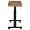 Park C-Shape Mobile Overbed Table | Steel Base | Mango Brown 28-40"