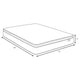 Ayes Hybrid California King Mattress | Pillow Top | Tencel | White 11"