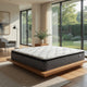 Ayes Hybrid California King Mattress | Pillow Top | Tencel | White 11"